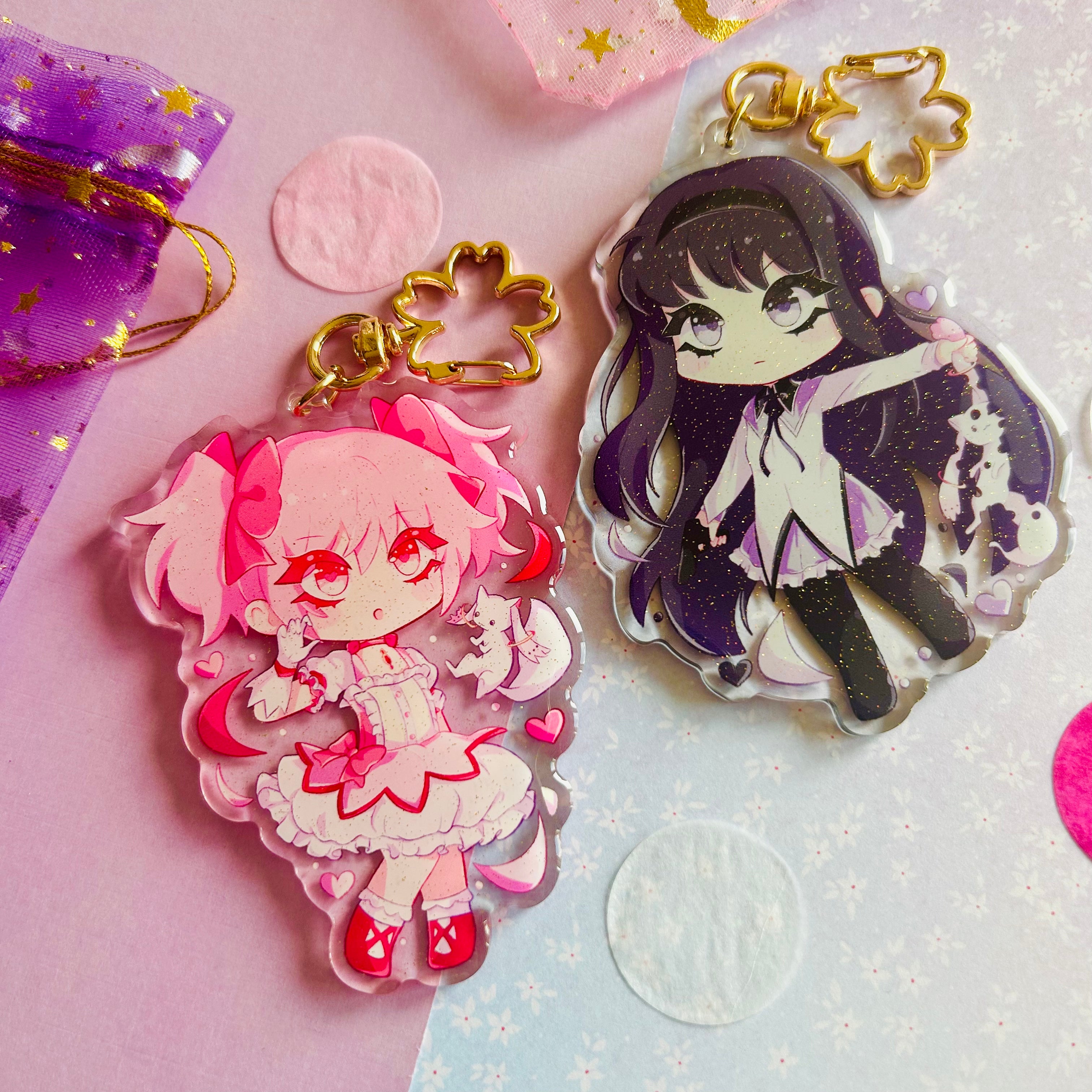 Madoka deals magica keychain