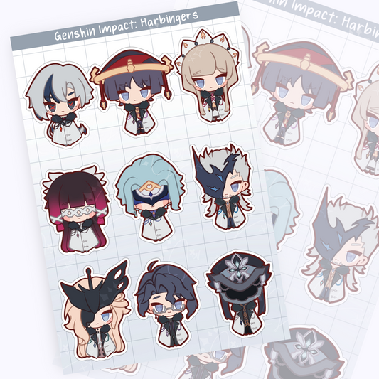 Harbingers // Stickersheet